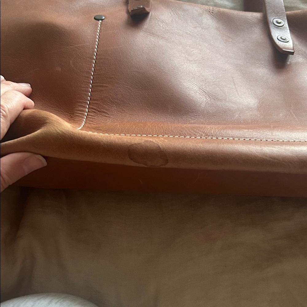 Wp Standard Leather Tote Bag - Picture 3 of 11